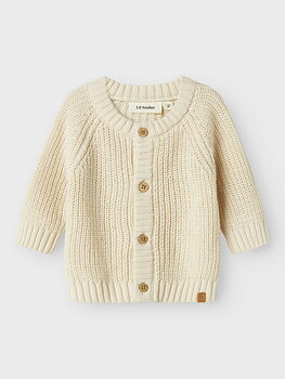 NBNEMLEN LS KNIT CARD LIL NOOS  turtledove