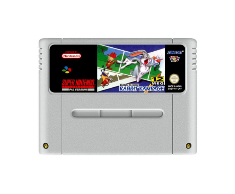 Bugs Bunny Rabbit Rampage - SNES - SCN