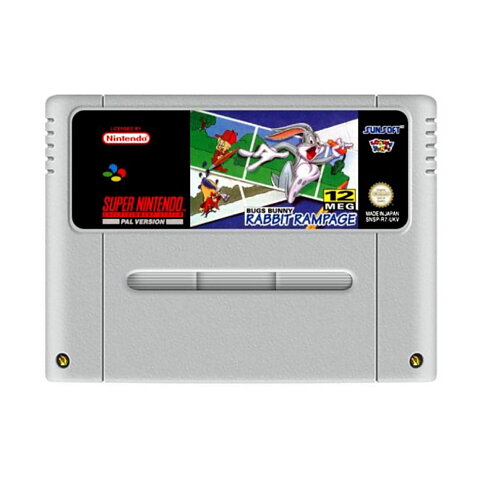 Bugs Bunny Rabbit Rampage - SNES - SCN