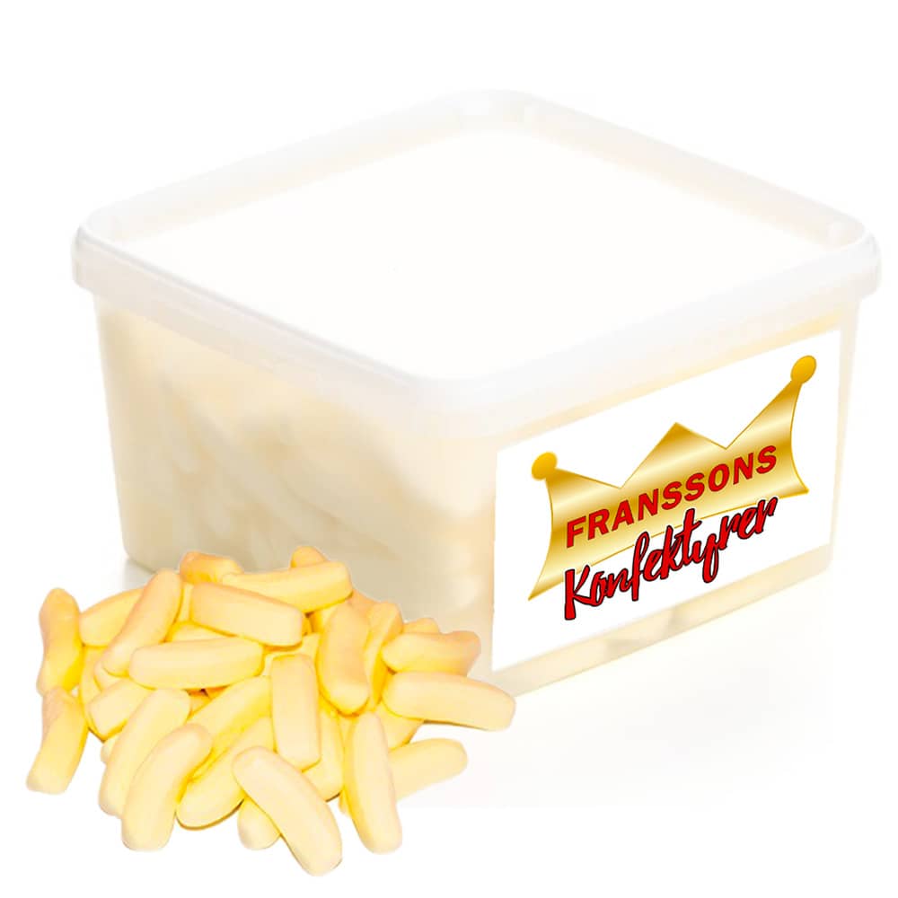 Franssons Konfektyrer Skumbanan Big Pack (1,2 kg)