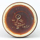 Carl-Harry Stålhane (SXG 1959) Dark Brown Hourglass Vase 9 cm