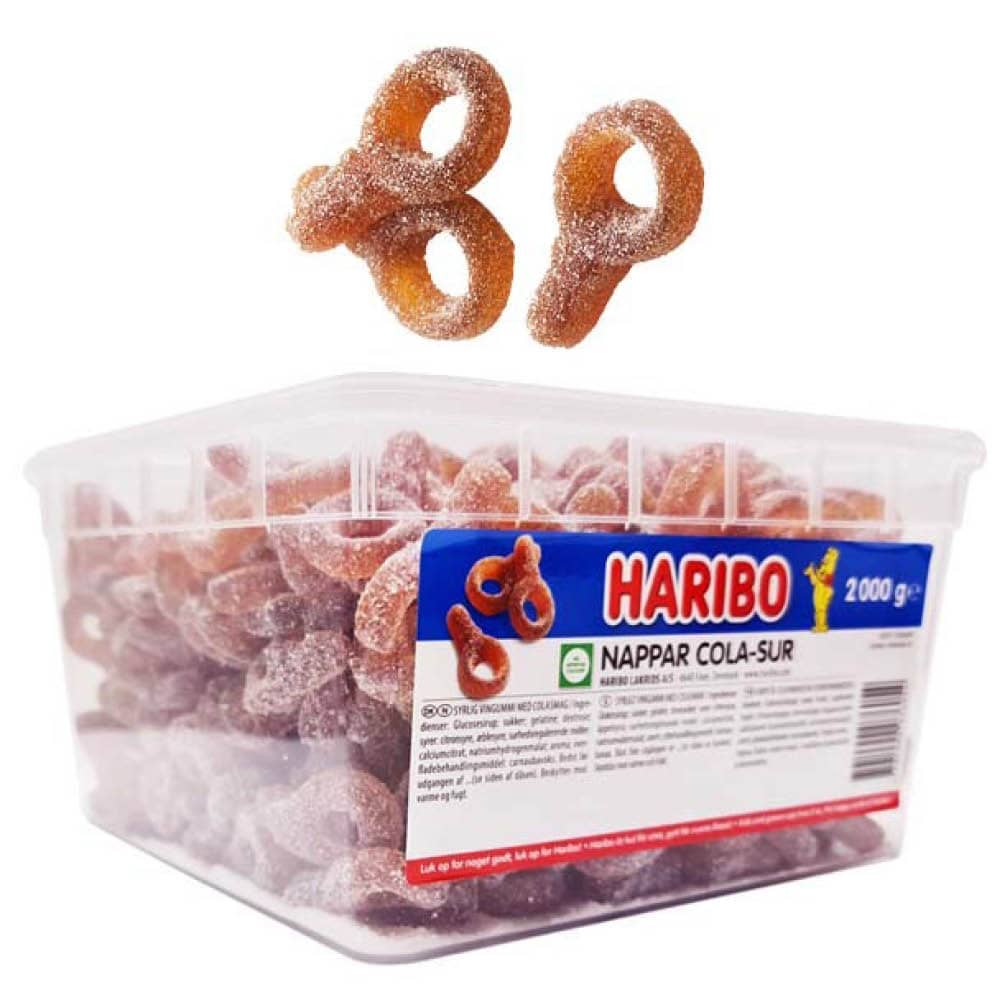 Haribo Nappar Sour Cola Big Pack (2 kg)