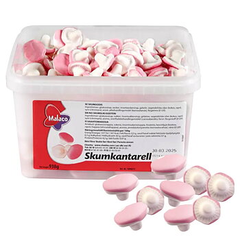 Malaco Skumkantareller Big Pack (938 g)