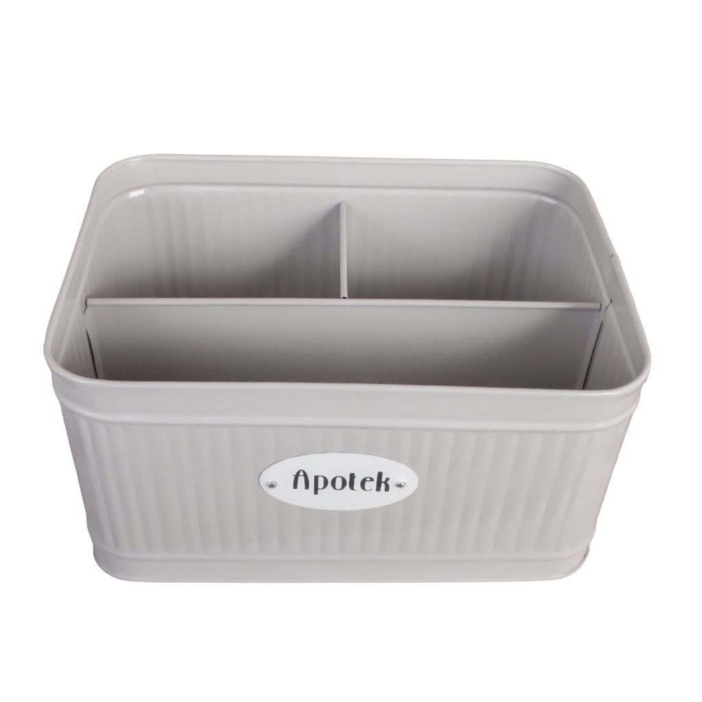 Tin with lid - Pharmacy - Beige - 2