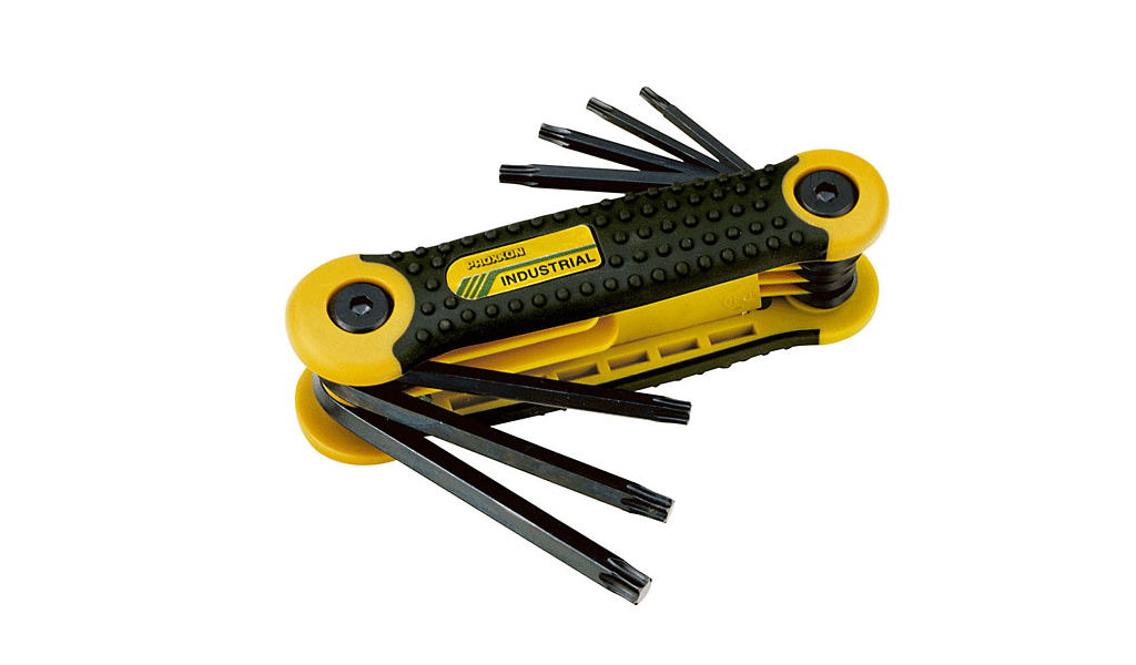 Torxnycklar, set, 8 delar