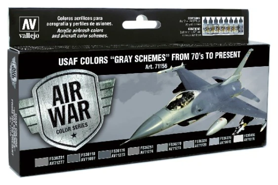 Model Air USAF Colors "Grey Schemes" from 70's 17ML