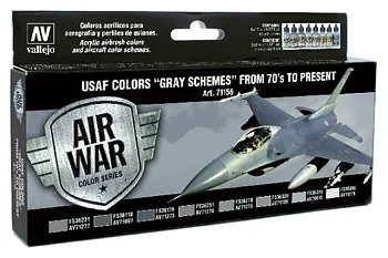 Model Air USAF Colors "Grey Schemes" from 70's 17ML
