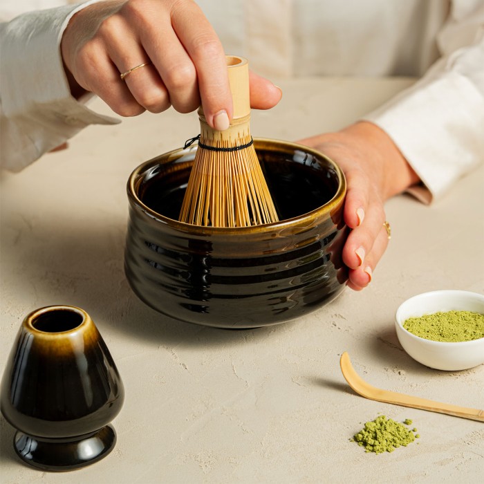T.Totem Matcha Skål-kit - Brun - 3