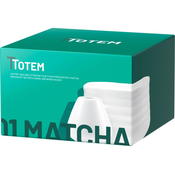 T.Totem Matcha Skål-kit - Vit - 2