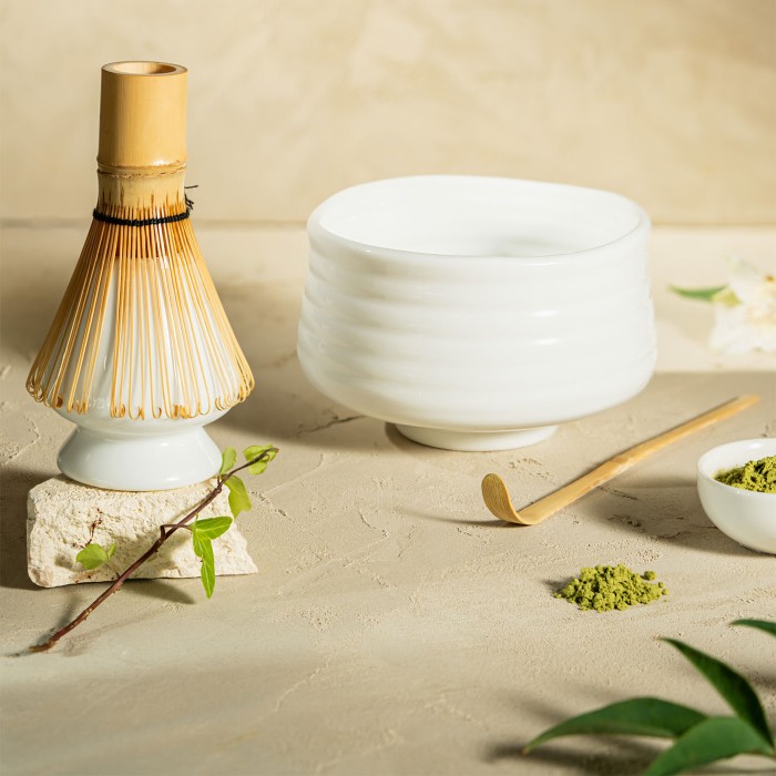 T.Totem Matcha Skål-kit - Vit - 3