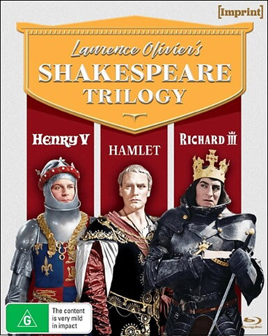 Laurence Olivier's Shakespeare Trilogy - Limited Edition (BLU-RAY)