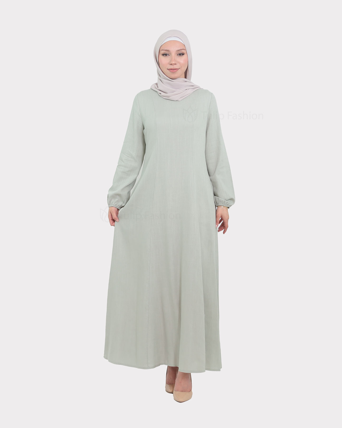 Day dress - Pistachio Green - 2