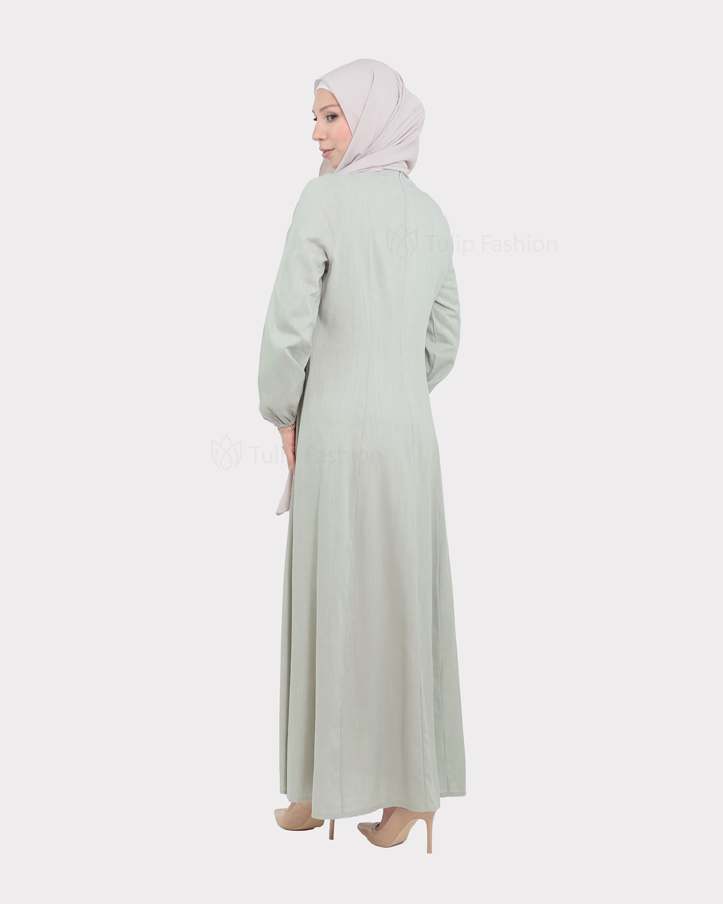 Day dress - Pistachio Green - 4