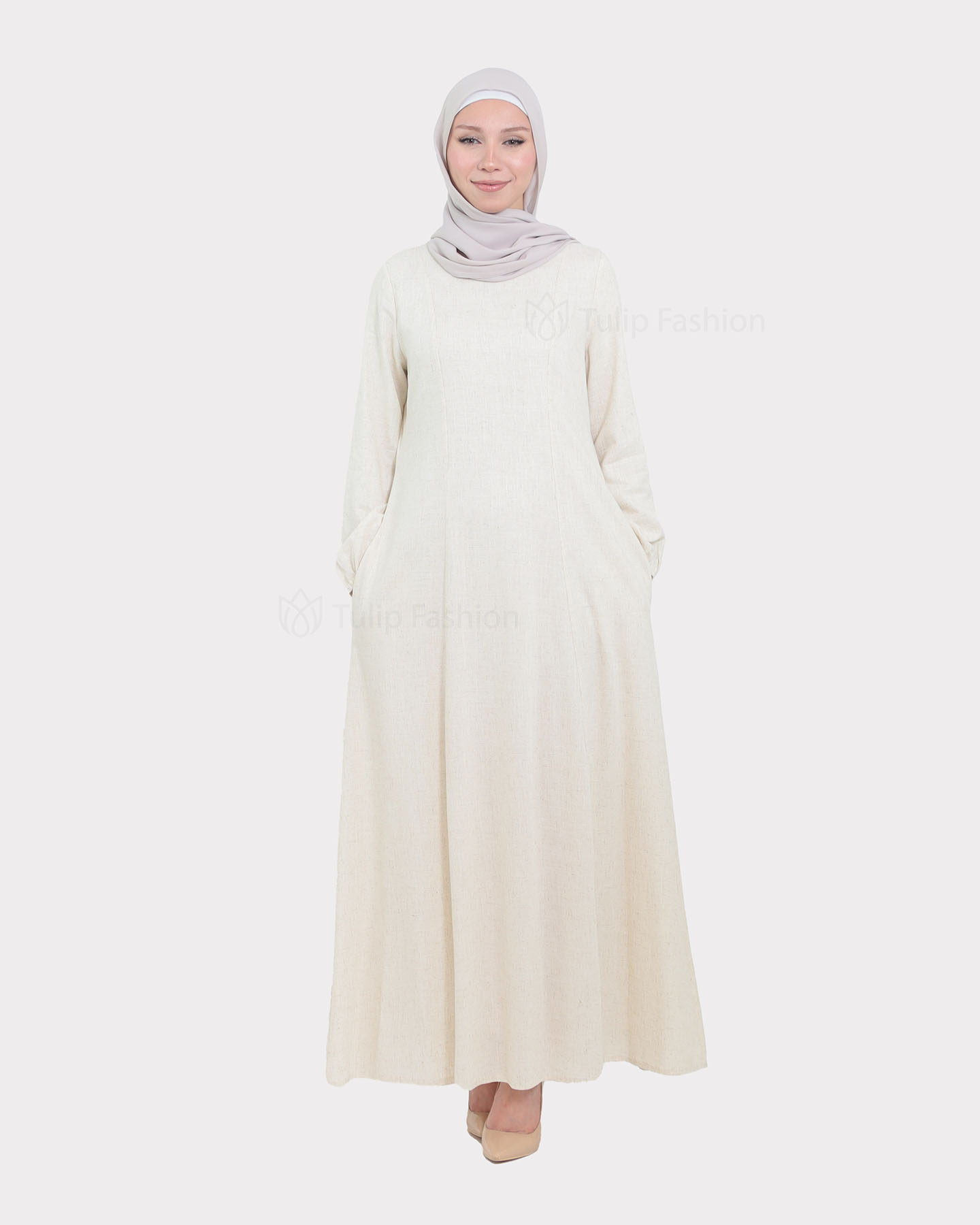 Day dress - Beige