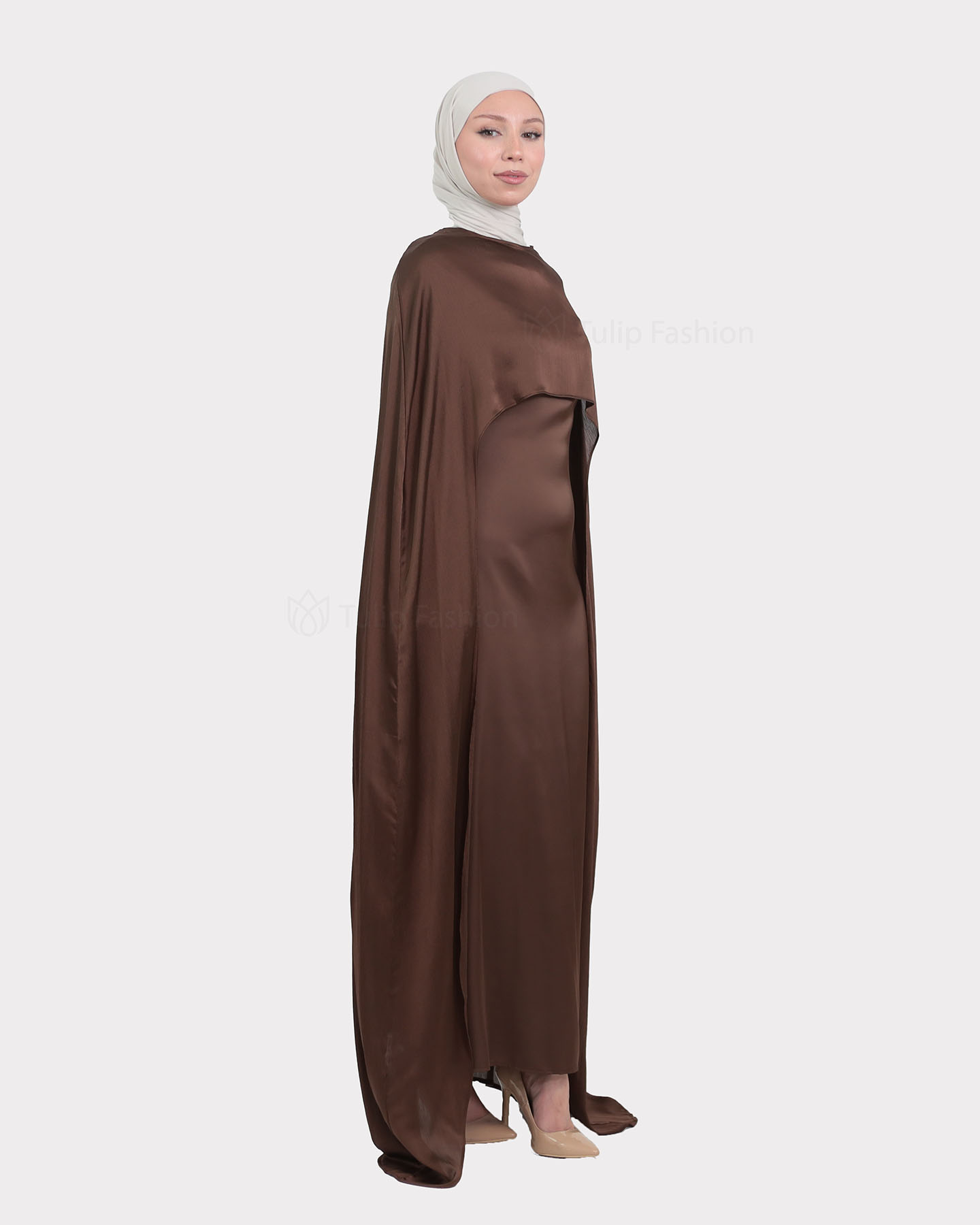Party dress - Brown - 7