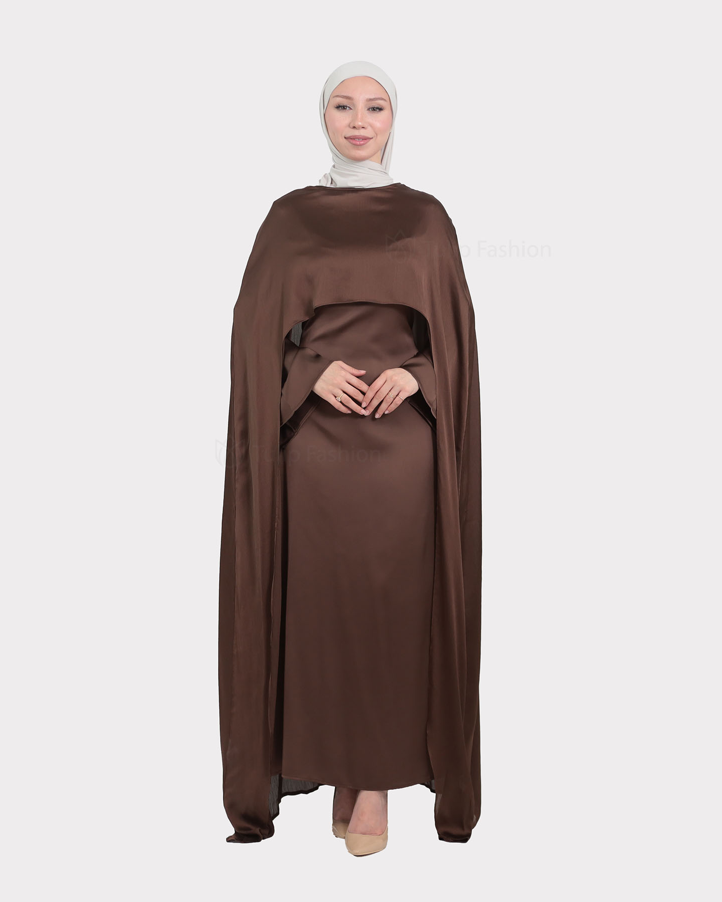 Party dress - Brown