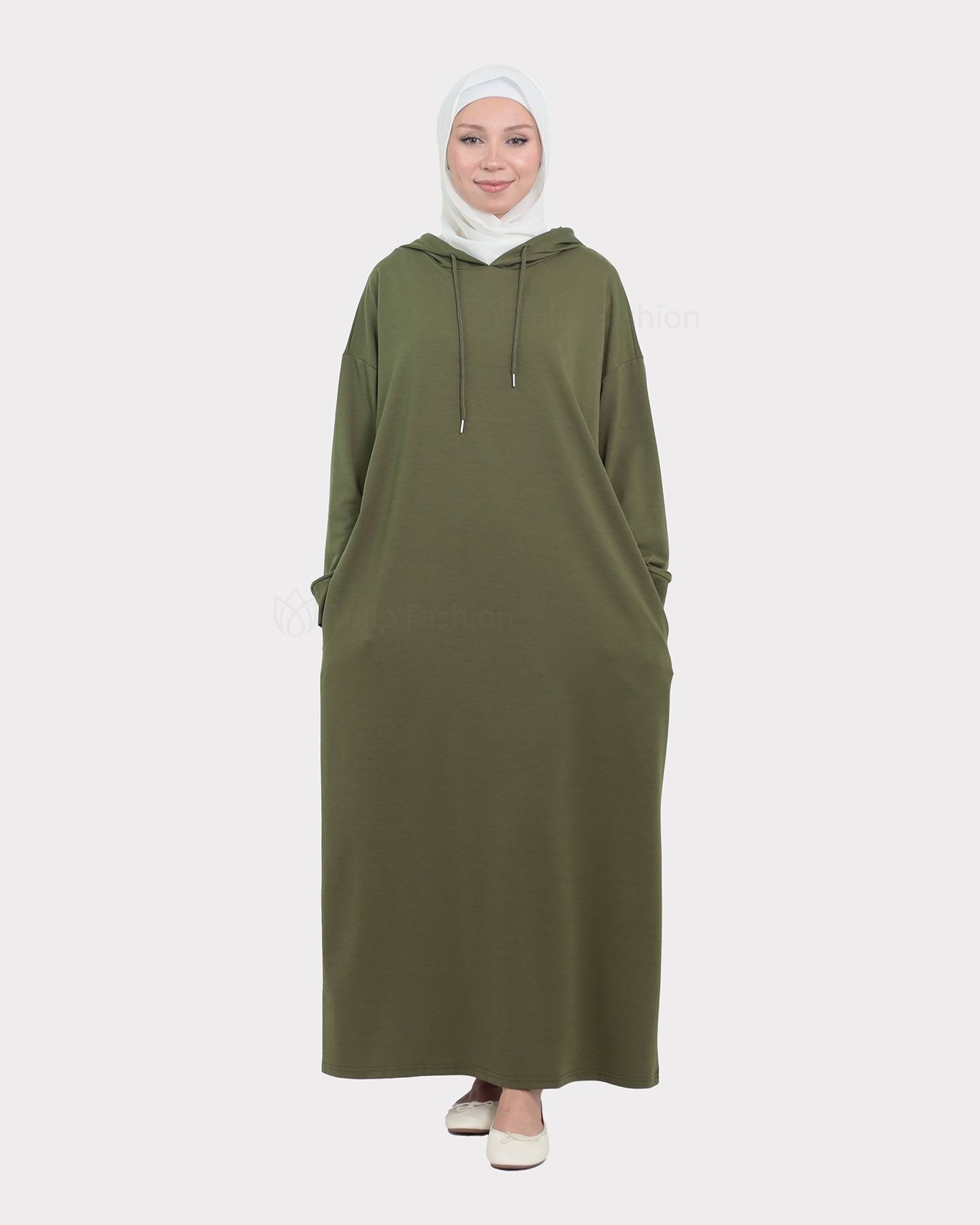 Abaya - Sport - Olive Green