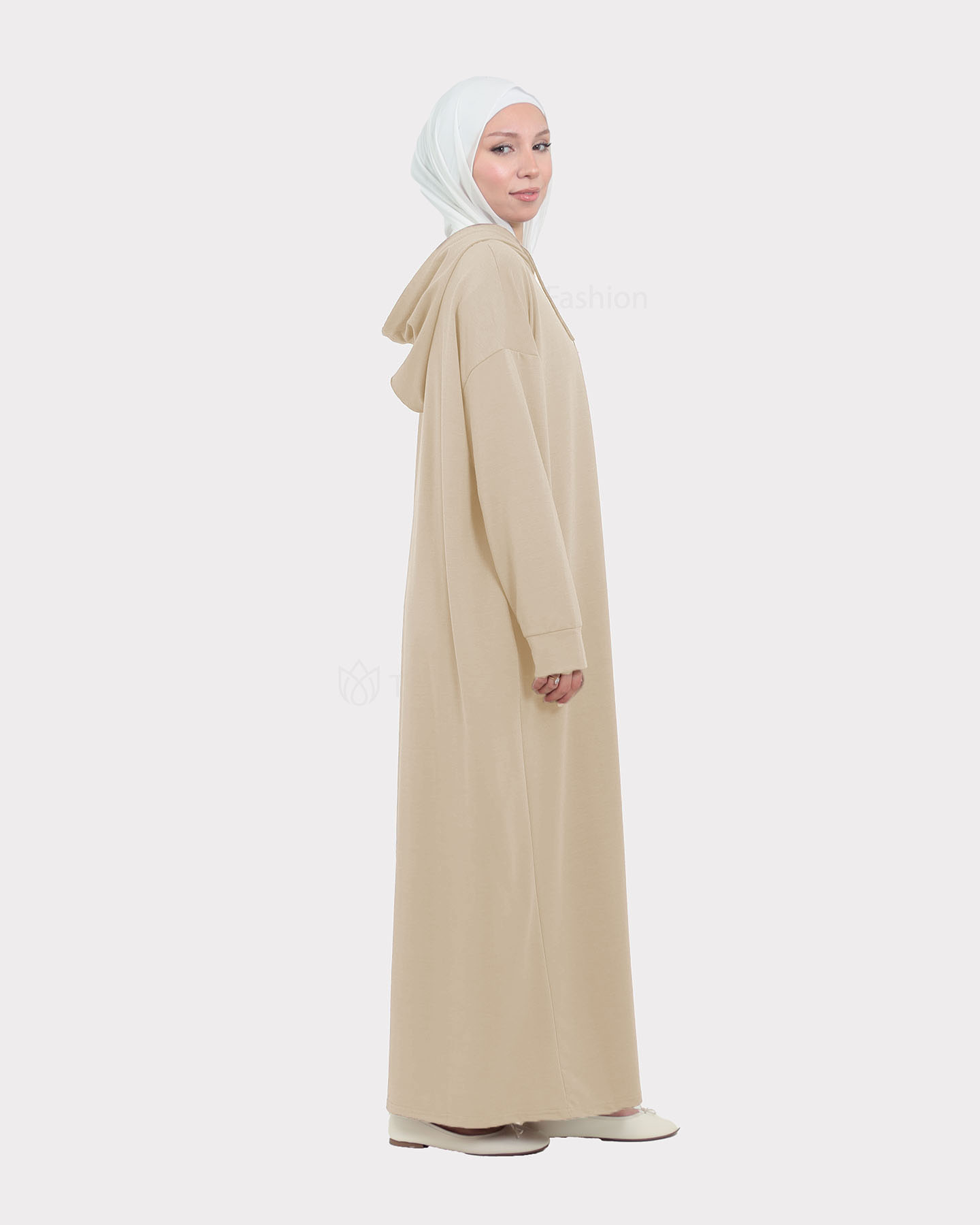 Abaya - Sport - Beige - 4