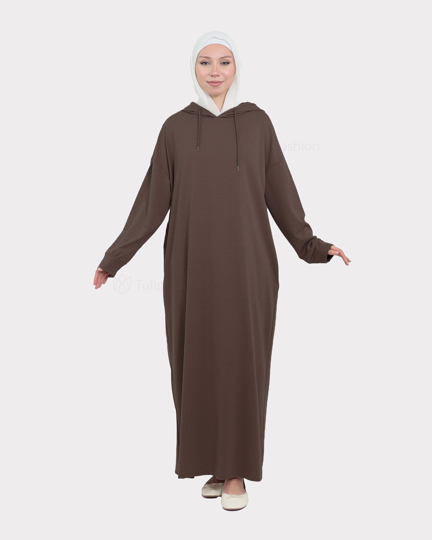 Abaya - Sport - Brown - 3