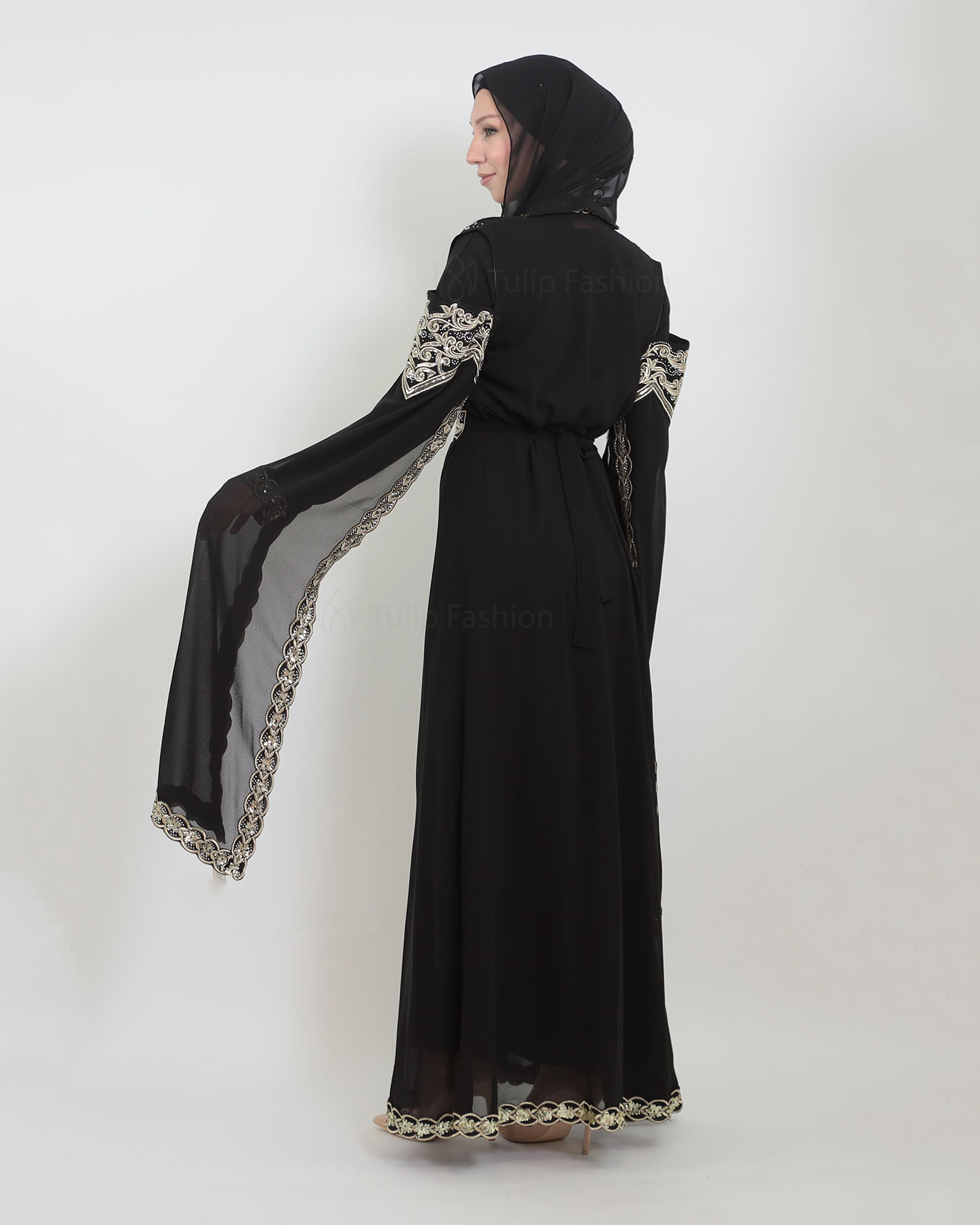 Kaftan - Black - 6
