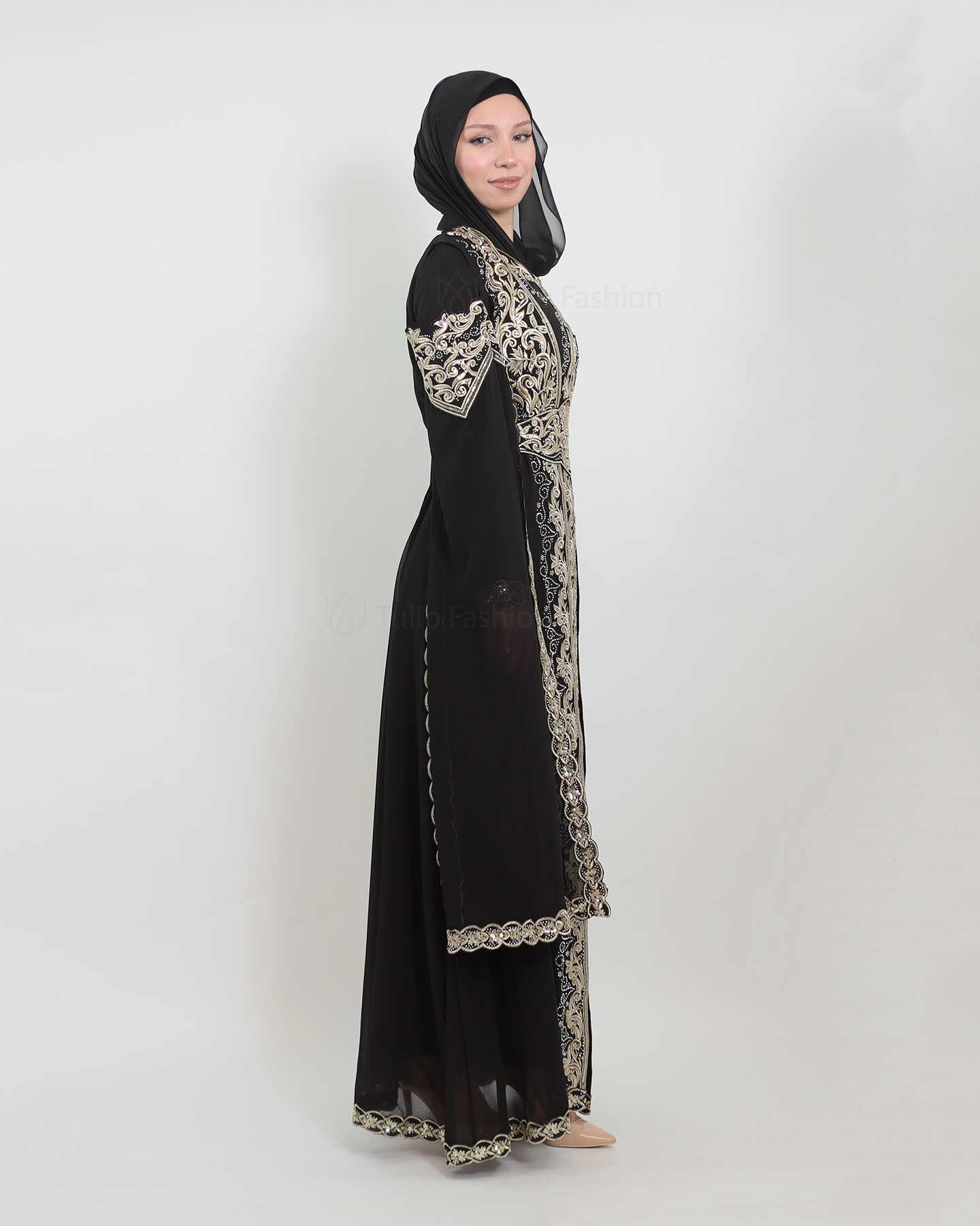 Kaftan - Black - 4
