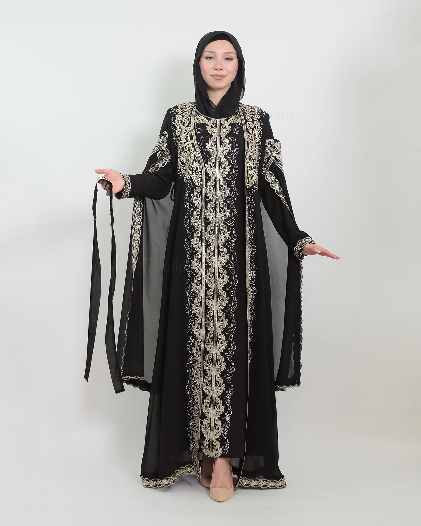 Kaftan - Black - 2