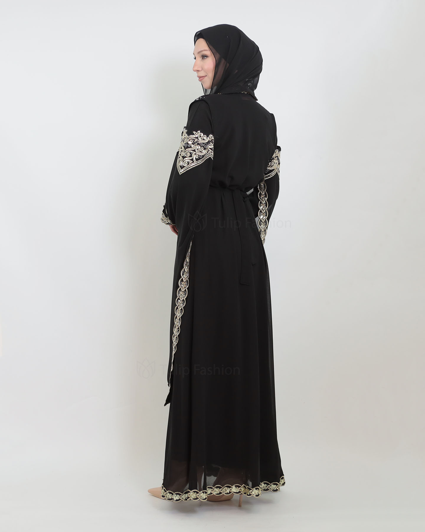 Kaftan - Black - 5