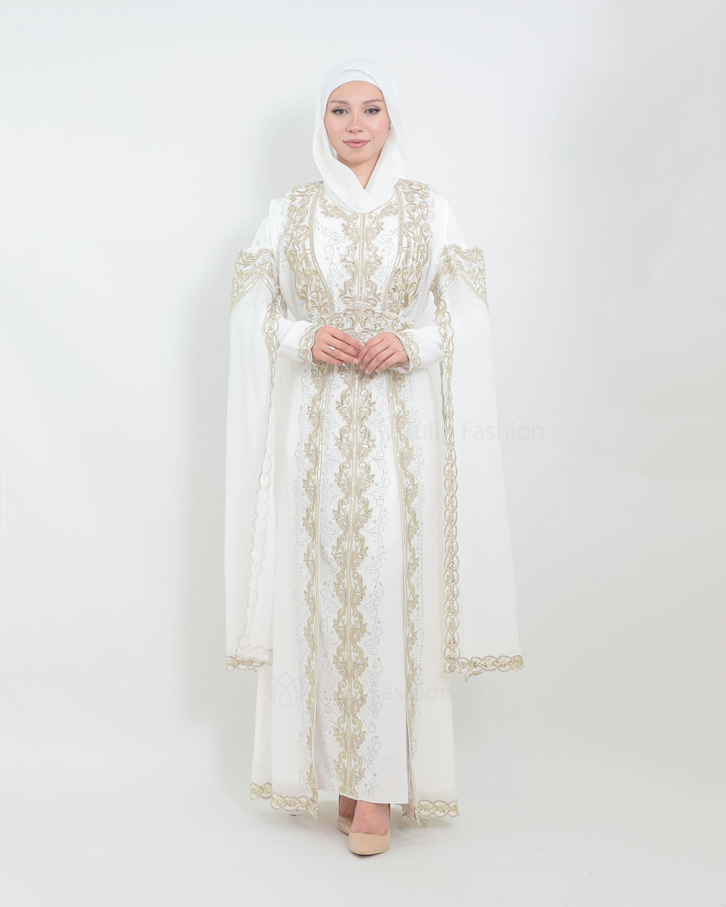 Kaftan - Vit - 7