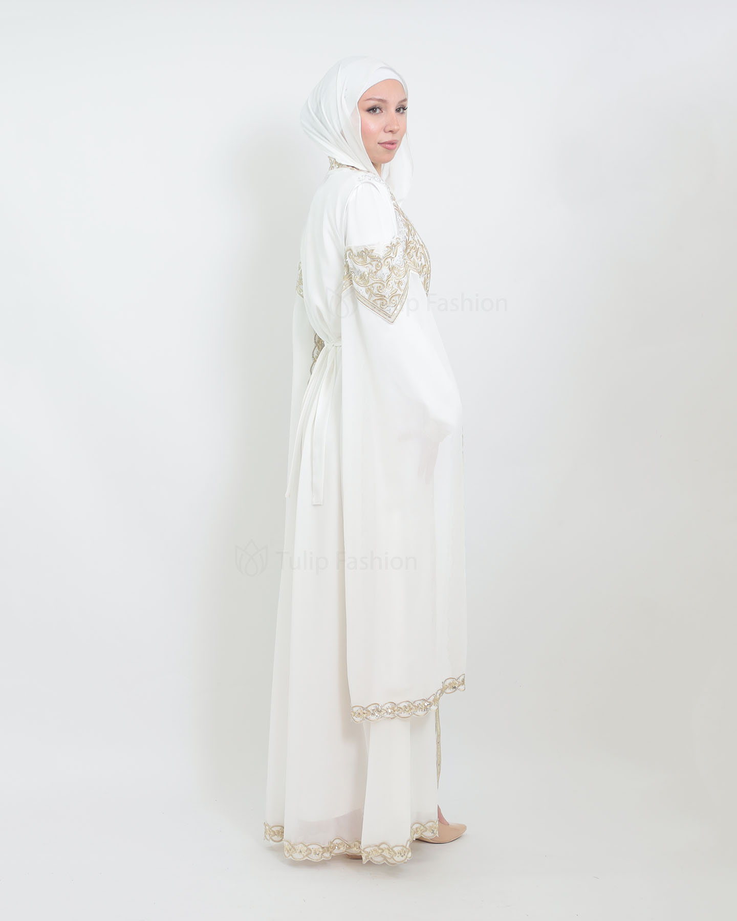 Kaftan - Vit - 3