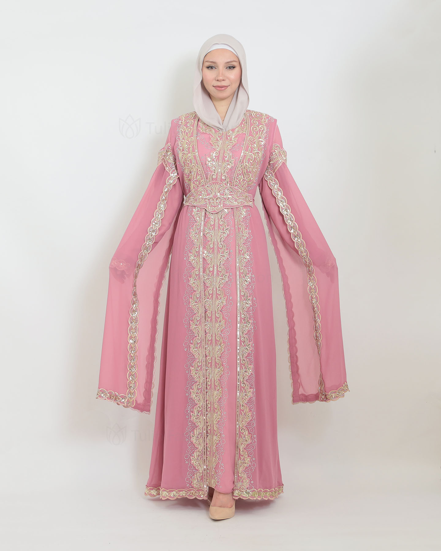 Kaftan - Pink - 2