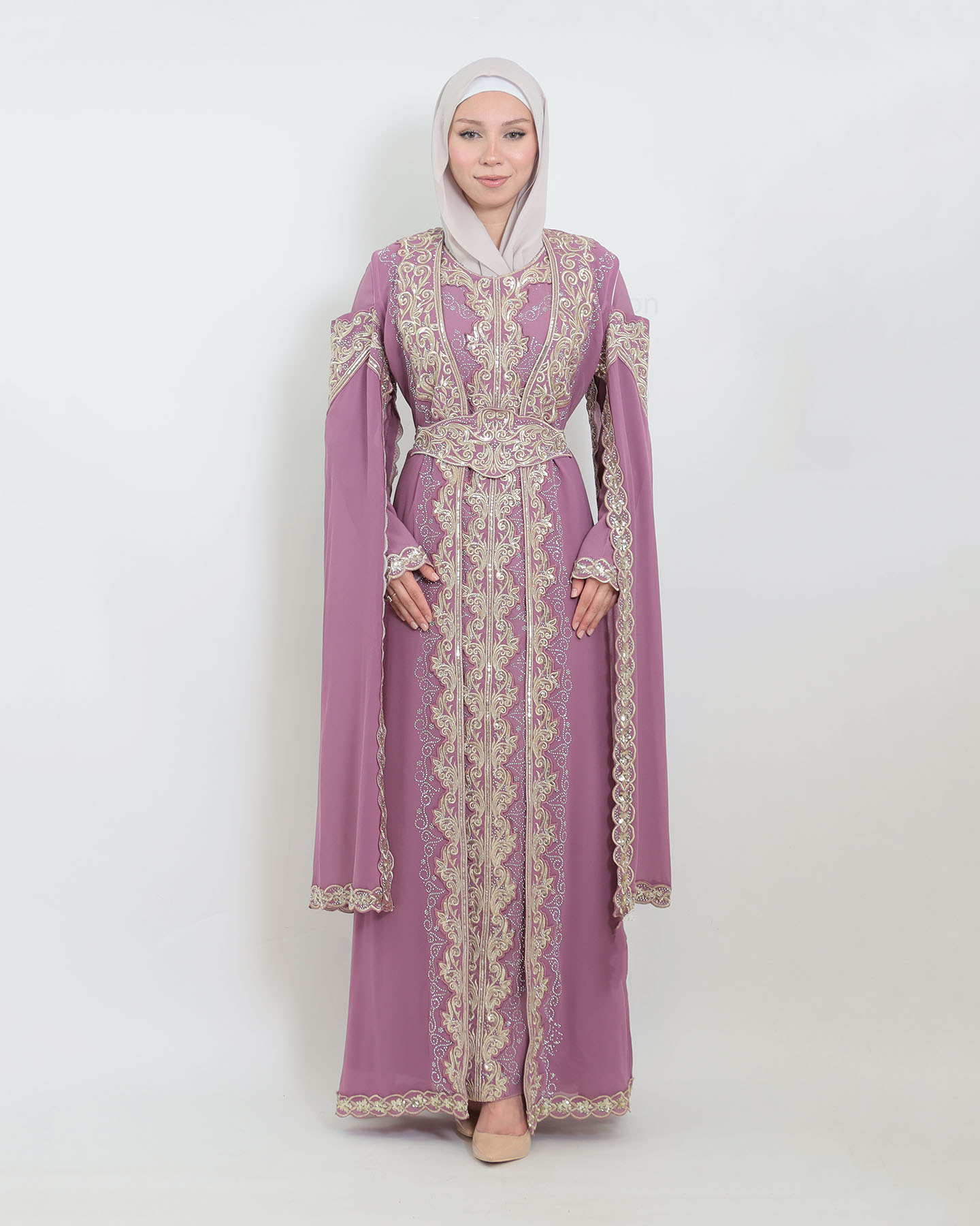 Kaftan - Mauve - 7