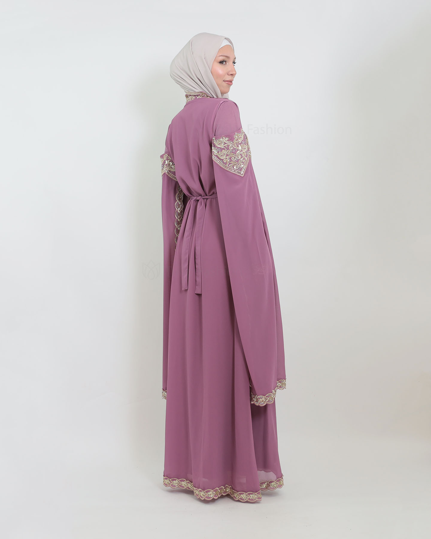 Kaftan - Mauve - 4