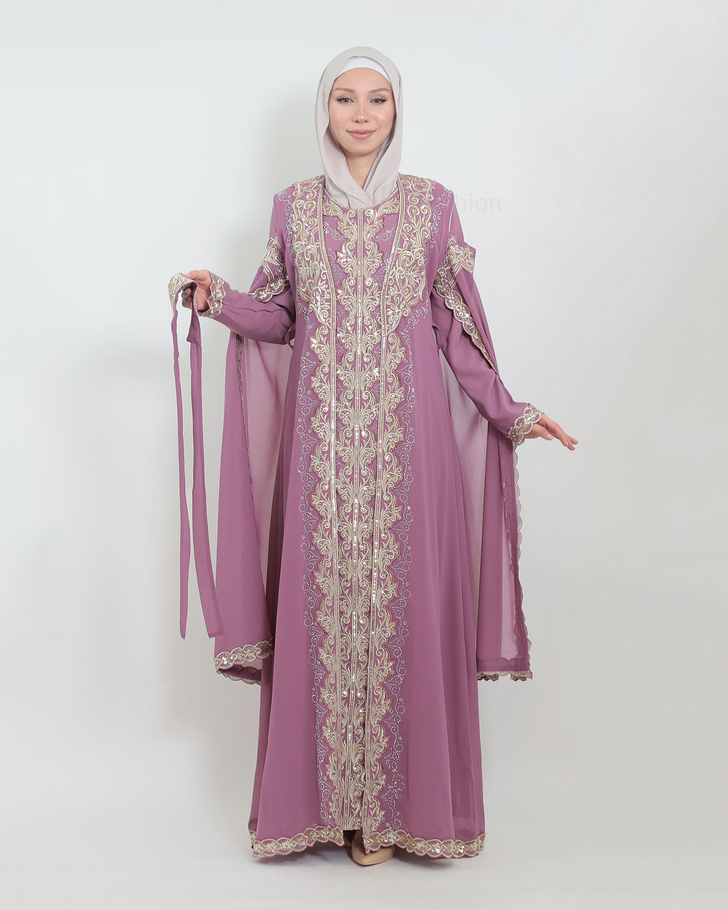 Kaftan - Mauve - 6