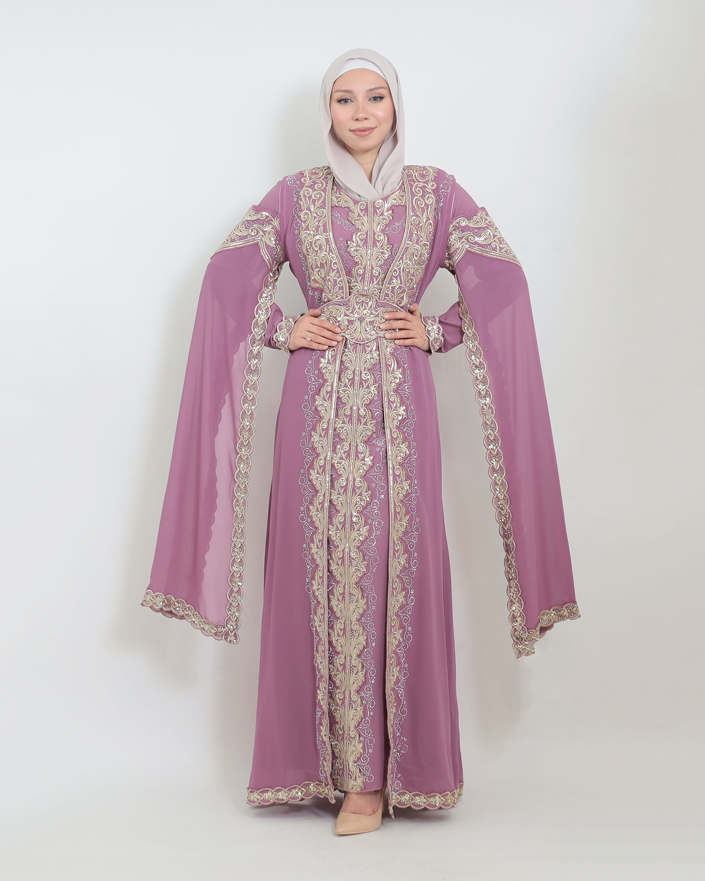 Kaftan - Mauve