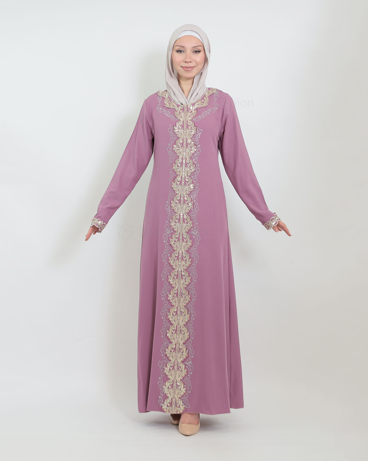 Kaftan - Mauve - 5