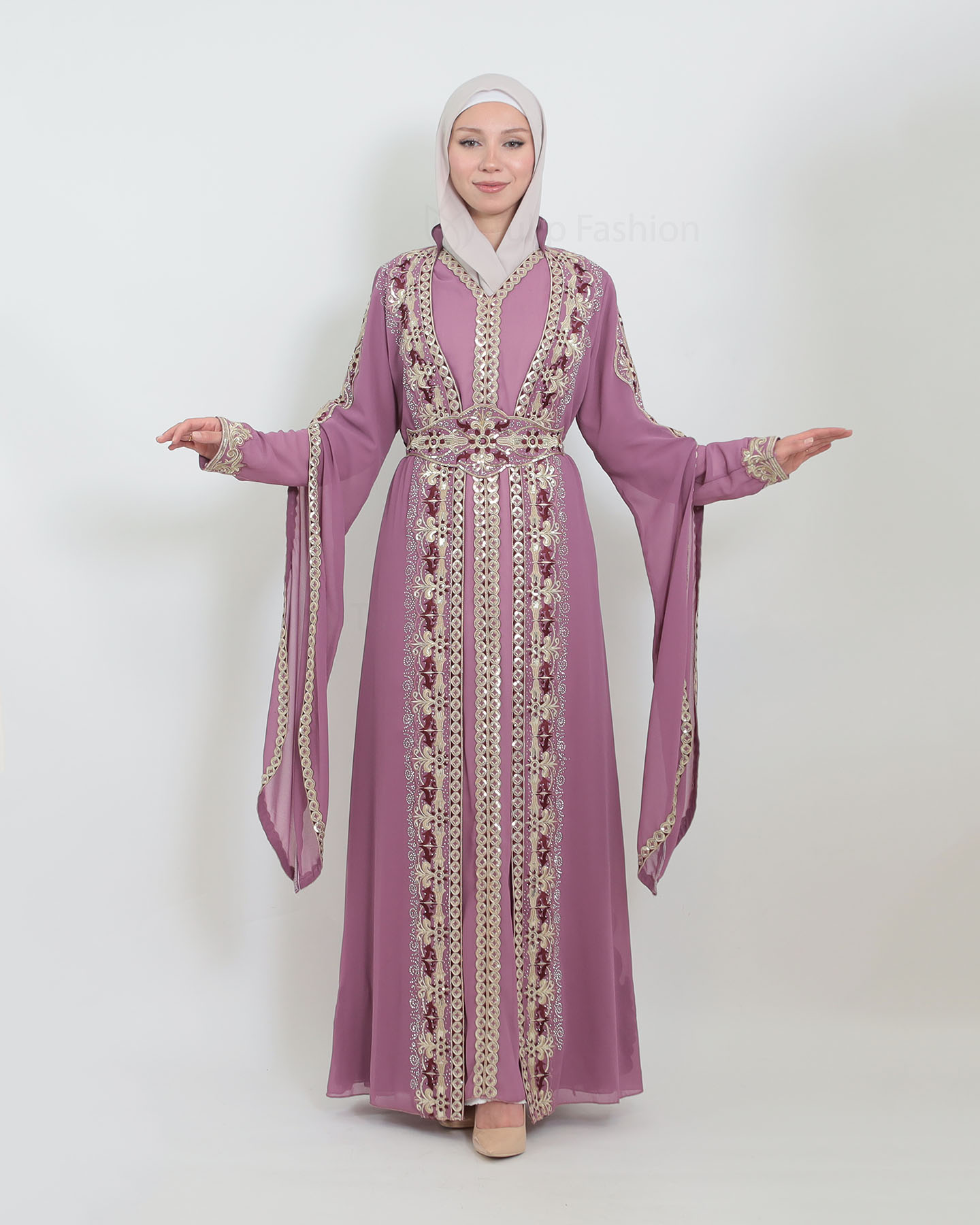 Kaftan - Pink - 2