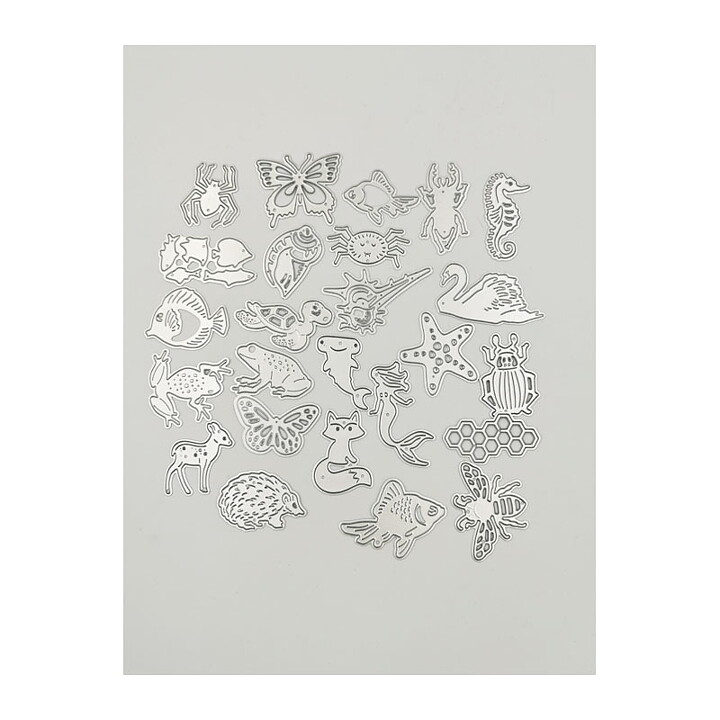 Mini Metal Dies Set 1 - Animals