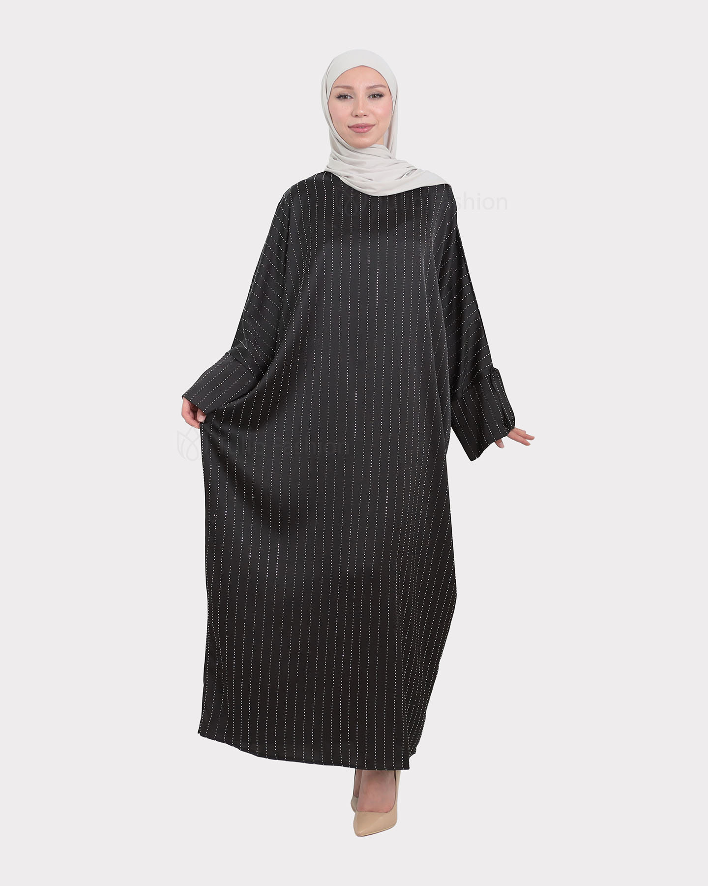 Abaya - Black - 5