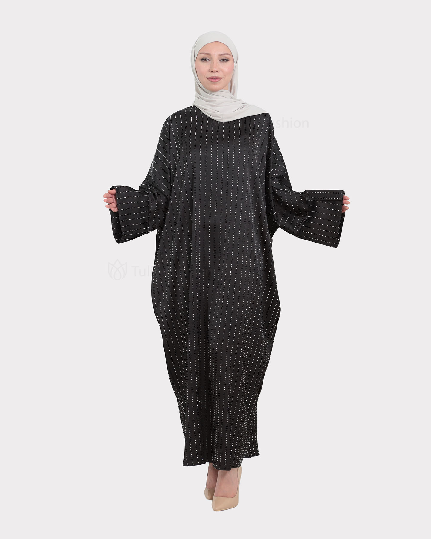 Abaya - Black - 4