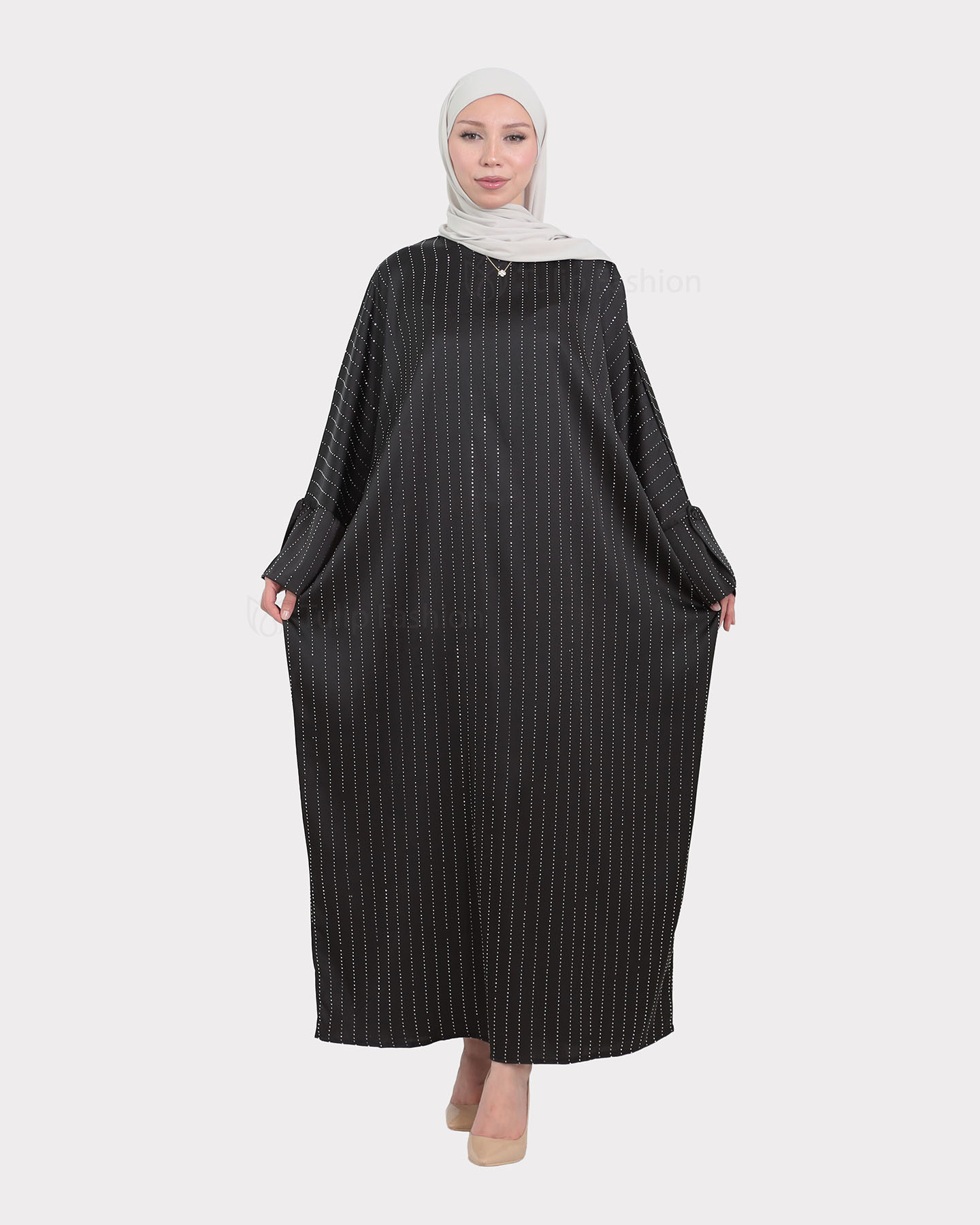 Abaya - Black - 7