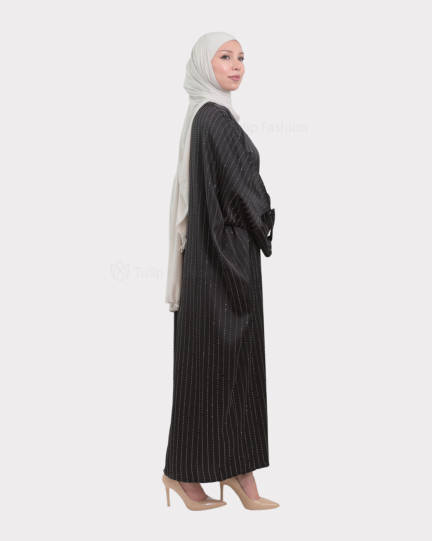 Abaya - Black - 3