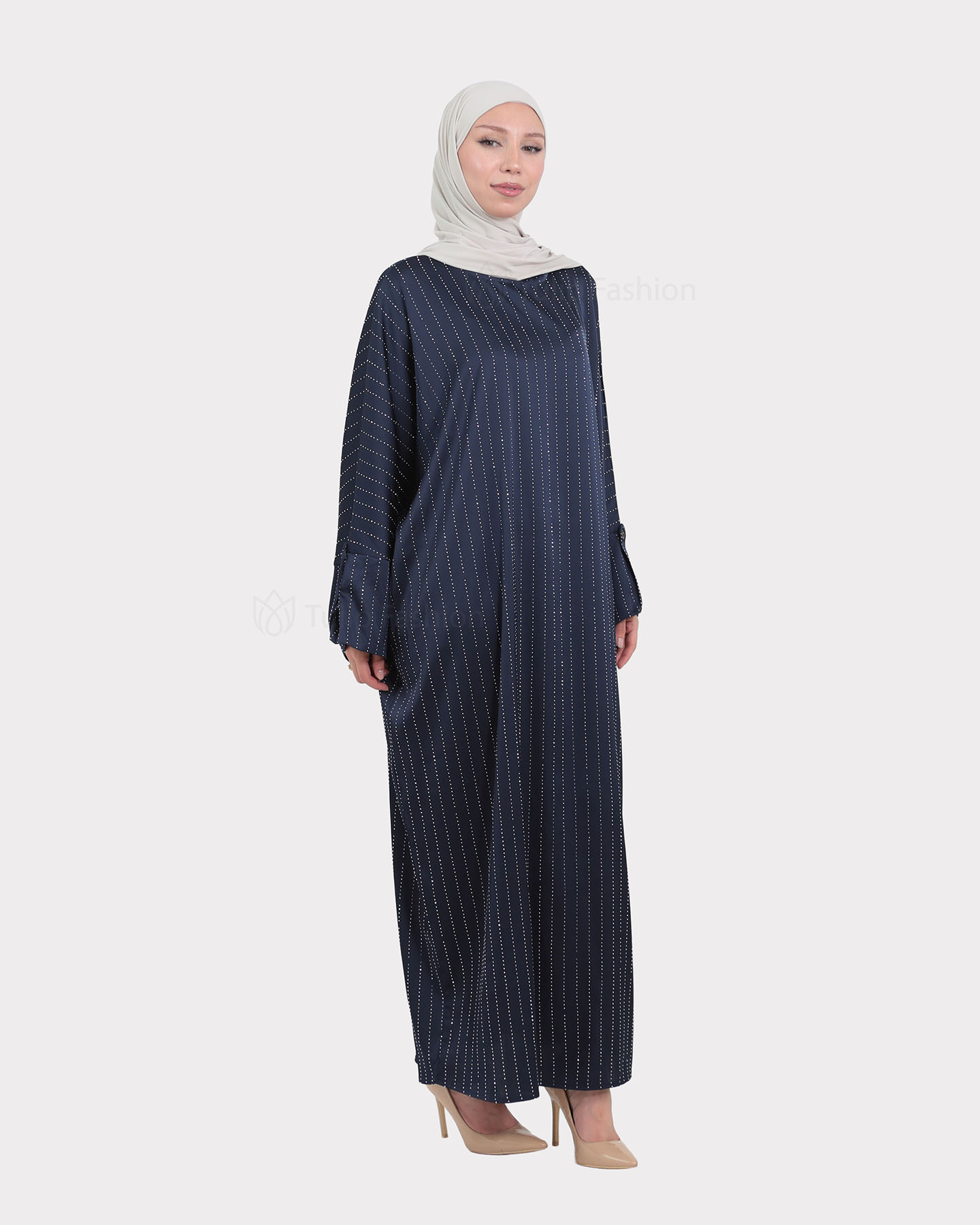 Abaya - Midnight Blue - 5