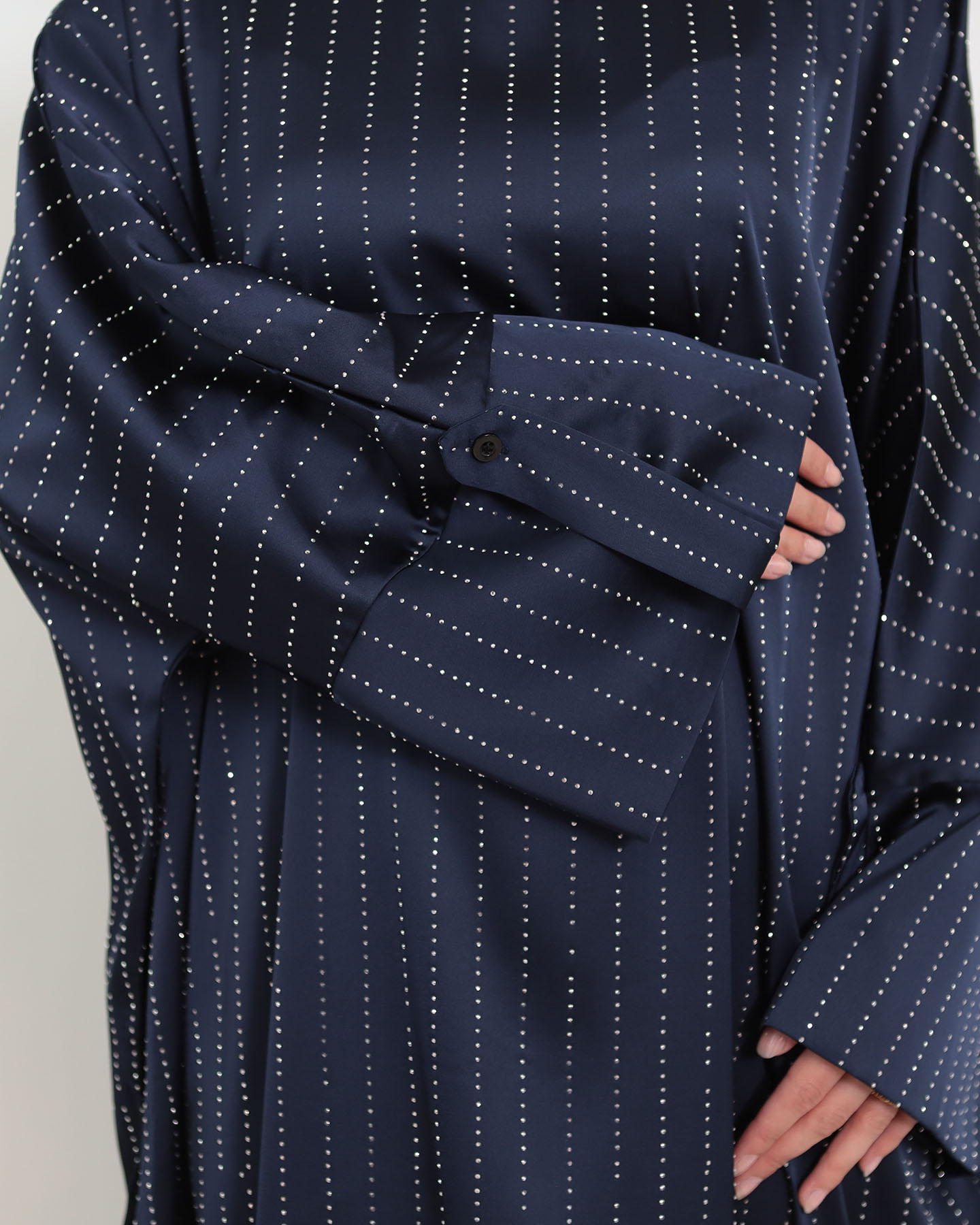 Abaya - Midnight Blue - 2