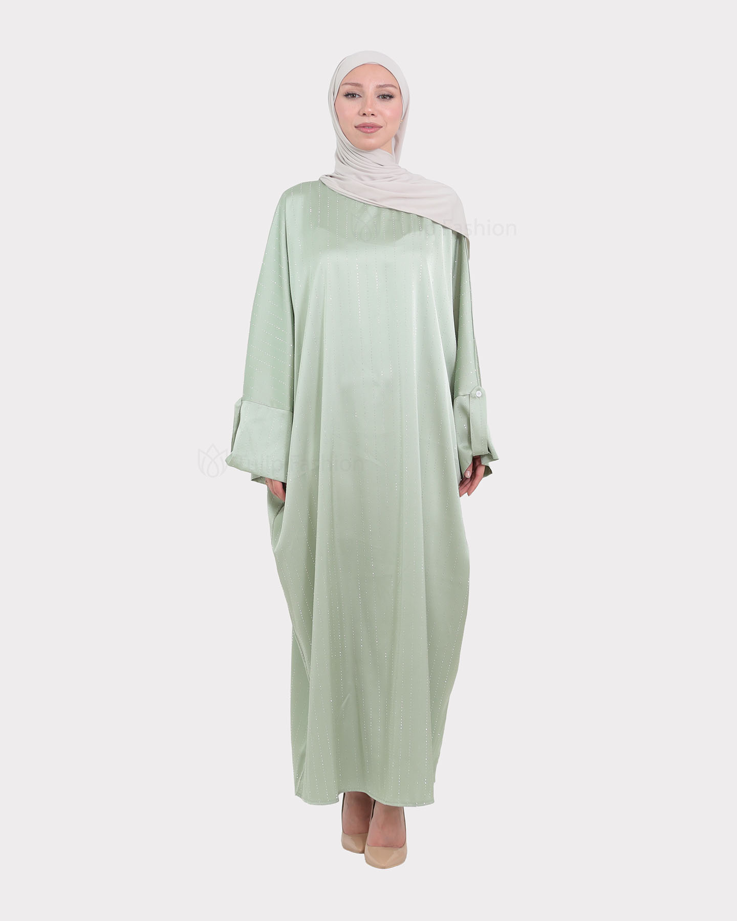 Abaya - Pistachio Green