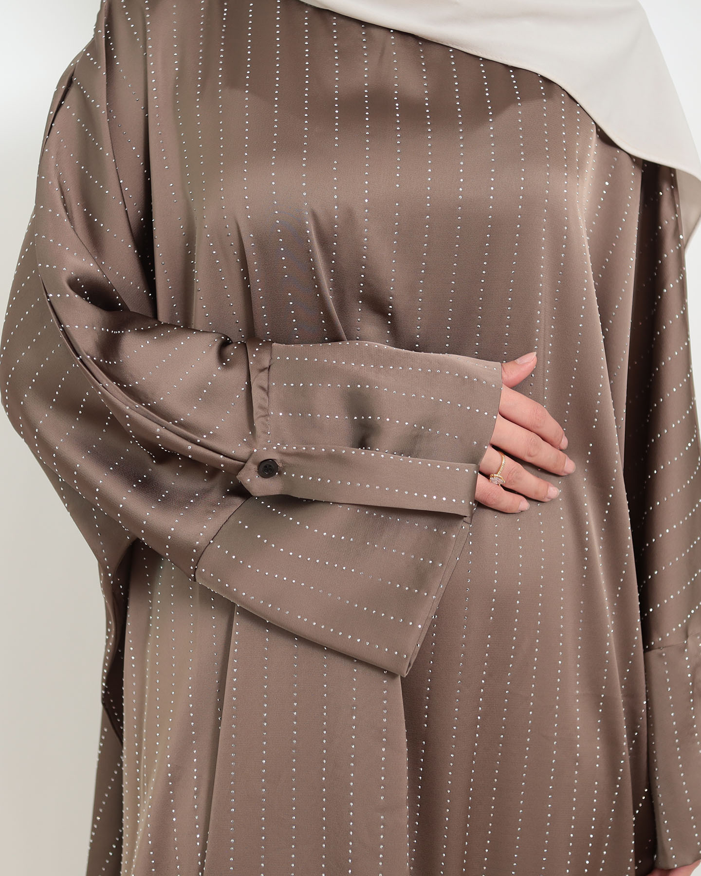 Abaya - Brown - 4