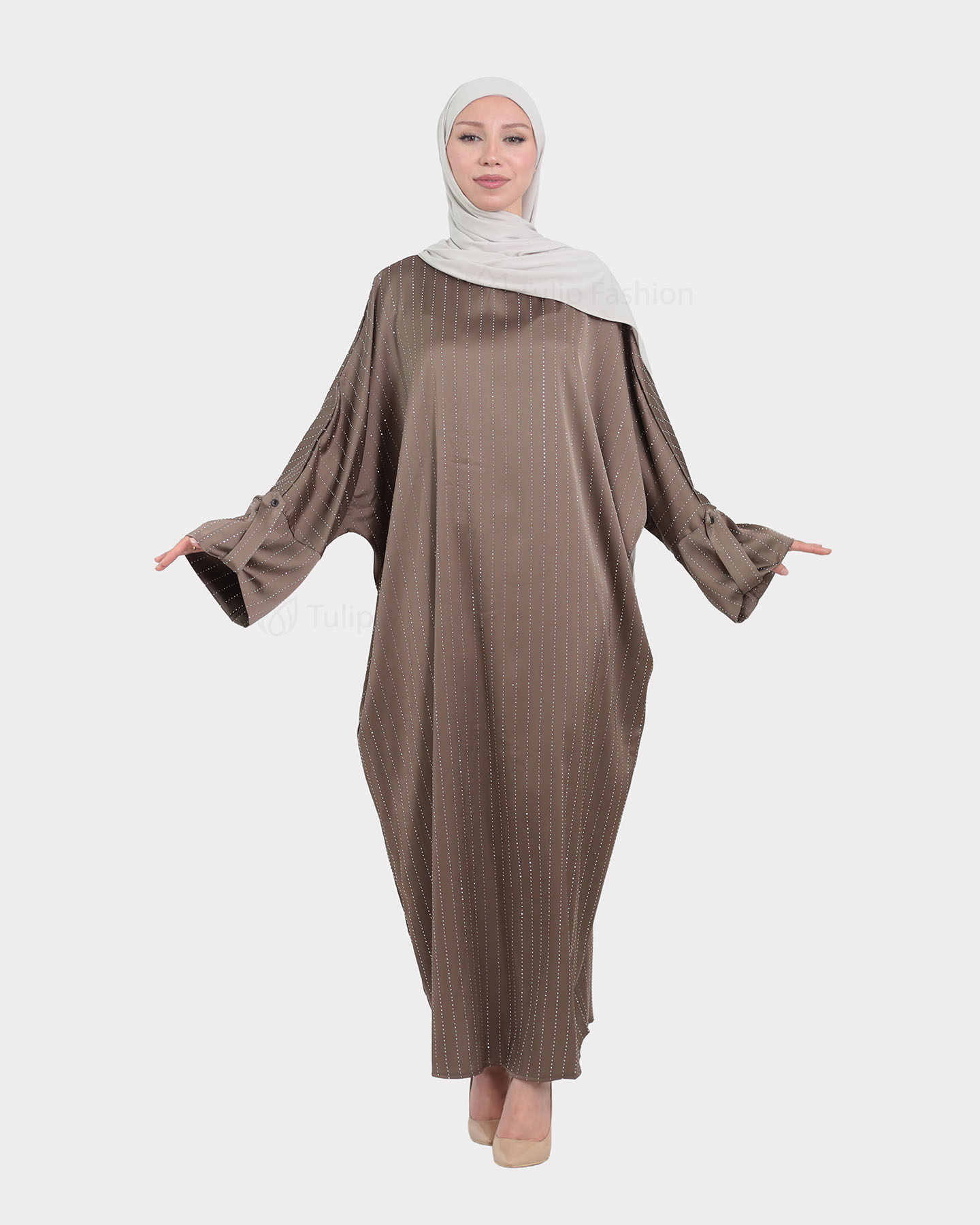 Abaya - Brown - 5