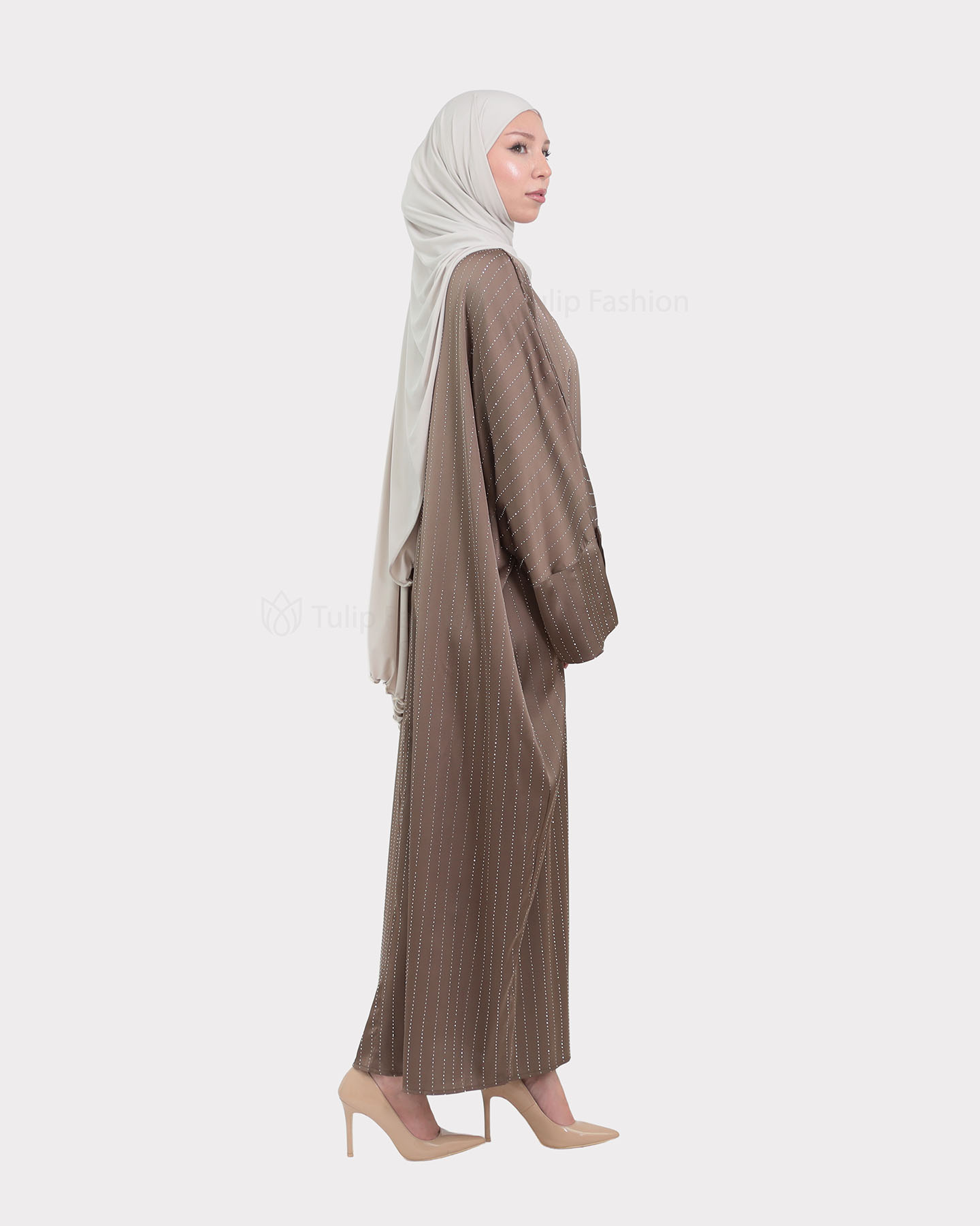 Abaya - Brown - 3