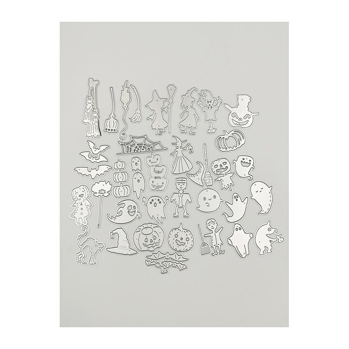 Mini Metal Dies Set 4 - Halloween