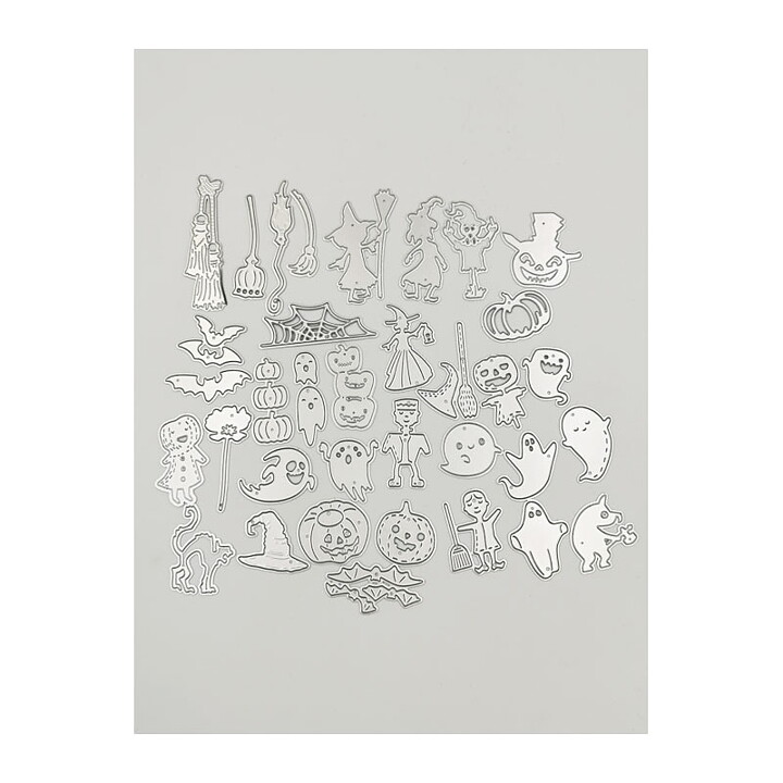 Mini Metal Dies Set 4 - Halloween