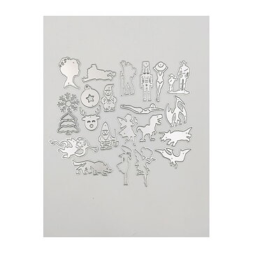 Mini Metal Dies Set 7 - Mixed Set
